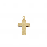 Croce in oro giallo k14 (code GP 1893)